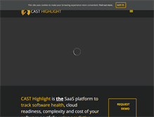 Tablet Screenshot of casthighlight.com